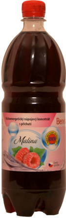 Malinový sirup Malinový sirup
